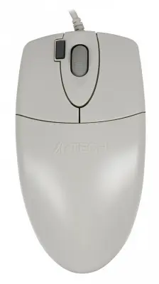 Мышь A4Tech OP-620D белый оптическая (1200dpi) USB (4but)