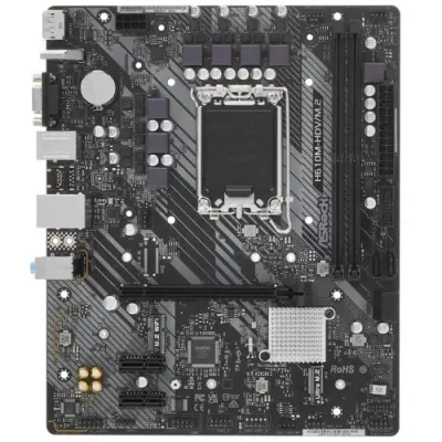 Asrock H610M-HDV/M.2 {Soc-1700 Intel H610 2xDDR4 ATX AC`97 8ch(7.1) GbLAN RAID+VGA+HDMI+DP}