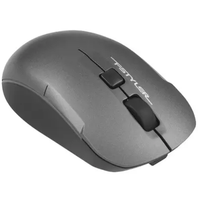 Мышь Wireless A4Tech Fstyler FB26CS Air2 серая/черная, оптическая (2000dpi), BT/Radio, USB, для ноутбука, (4but) (2011600)