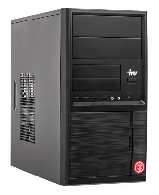 ПК IRU Опал 512 MT PG G5420 (3.8) 8Gb SSD240Gb UHDG 610 noOS GbitEth 400W черный (RUS)