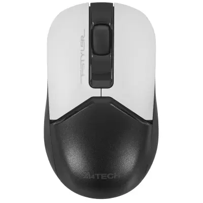 Мышь A4Tech Fstyler FG12 Panda белый/черный оптическая (1200dpi) беспроводная USB (3but)
