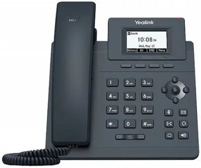 Yealink SIP-T30 Телефон SIP 1 линия, БП в комплекте