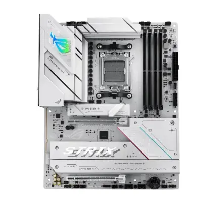 ASUS ROG STRIX B850-A GAMING WIFI (Socket AM5, ATX, 4xDDR5(256GB), DP/HDMI, 1xPCIe 5.0x16/1xPCIe 4.0x16, 1xLAN (2.5GbE), Wi-Fi 7, BT, 2xSATA 6Gb/s, 4xM.2, 2xType-C, 6xUSB 3.2, 2xUSB 2.0)