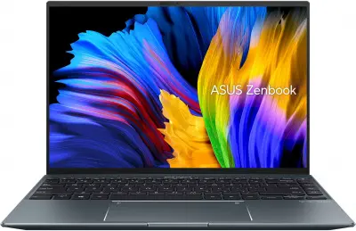 ASUS Zenbook 14X OLED UX5401ZA-KN057 [90NB0WM1-M004W0] Grey 14" {Touch/2.8K (2880 x 1800)/ i5 12500H/16Gb/512Gb SSD/Iris Xe/DOS}