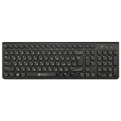 Клавиатура Oklick 880S черный USB беспроводная slim Multimedia [1061999]