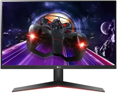 Монитор LG 27" UltraGear 27MP60G-B черный IPS LED 1ms 16:9 HDMI матовая 250cd 178гр/178гр 1920x1080 60Hz FreeSync VGA DP FHD 4.4кг
