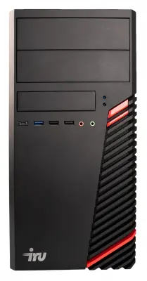 ПК IRU Опал 515 MT i5 10400 (2.9) 8Gb SSD256Gb UHDG 630 Free DOS GbitEth 400W kb мышь клавиатура черный (1844519)