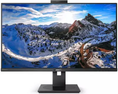 Монитор Philips 31.5" 329P1H черный IPS LED 16:9 HDMI M/M Cam матовая HAS Piv 350cd 178гр/178гр 3840x2160 60Hz DP 4K USB 12.2кг