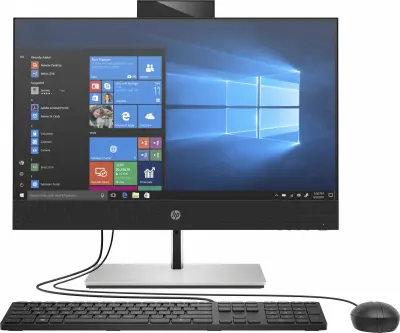 Моноблок HP ProOne 440 G6 23.8" Full HD i5 10500T (2.3) 8Gb SSD256Gb UHDG 630 DVDRW Windows 10 Professional 64 WiFi BT 90W клавиатура мышь черный 1920x1080