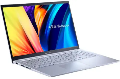 Ноутбук Asus VivoBook X1502ZA-BQ820 Core i3 1220P 8Gb SSD512Gb Intel UHD Graphics 15.6" IPS FHD (1920x1080) noOS silver WiFi BT Cam (90NB0VX2-M014H0)