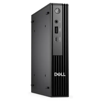 Dell Pro Micro QCM1250 [DPM -3860] Black  Micro {i3 14100T/8Gb/SSD512Gb UHDG/W11Pro/m/kb}