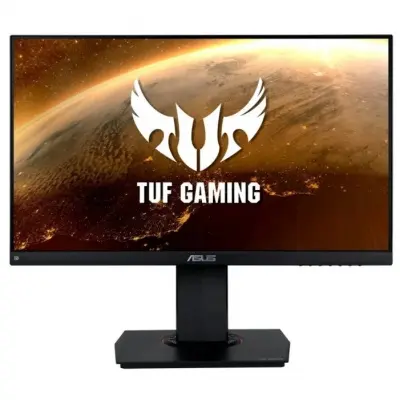 ASUS LCD 24" VG249Q черный {IPS 1920x1080 8bit(6bit+FRC) 1ms 144Hz 250cd 1000:1 178/178 D-Sub HDMI2.0 DisplayPort1.2 AudioOut 2x2W VESA} [90LM05E0-B01170/90LM05E0-B03170]