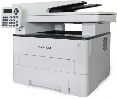 МФУ лазерный Pantum M7200FDN A4 Duplex Net белый/черный