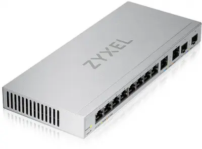 Коммутатор Zyxel XGS1210-12 XGS1210-12-ZZ0101F 8G 2SFP+ управляемый