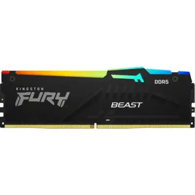 Оперативная память Kingston Fury Beast KF564C32BBA-32 DDR5 -  1x 32ГБ 6400МГц, DIMM,  Ret