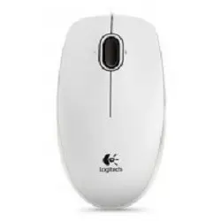 Мышь Logitech B100 белый оптическая (1000dpi) USB (2but)