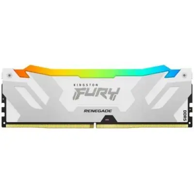 Kingston 32GB 6000MT/s DDR5 CL32 DIMM FURY Renegade RGB White XMP (KF560C32RWA-32)