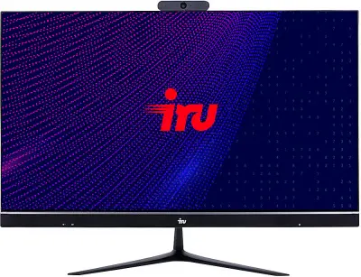 Моноблок IRU Office 23IH5P 23.8" Full HD i3 10100 (3.6) 16Gb SSD512Gb UHDG 630 Free DOS GbitEth WiFi BT 120W Cam черный 1920x1080