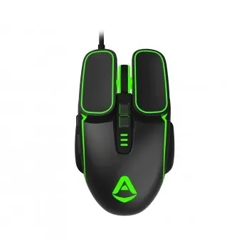 CBR CM 846 Armor, Мышь проводная, оптическая, игровая, USB, до 4800 dpi, 7 программируемых кнопок и колесо прокрутки, LED-подсветка, ABS-пластик, длина кабеля 1,5 м, цвет чёрный