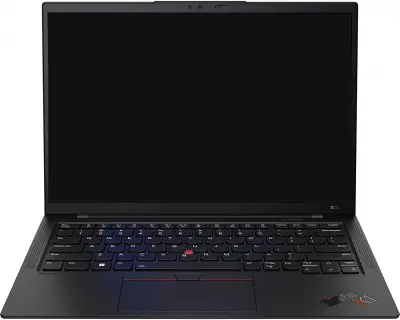 Ноутбук Lenovo ThinkPad X1 Carbon G10 Core i7 1265U 16Gb SSD1Tb Intel Iris Xe graphics 14" IPS 2.2K (2240x1400) Free DOS black WiFi BT Cam (21CCS9PV01)