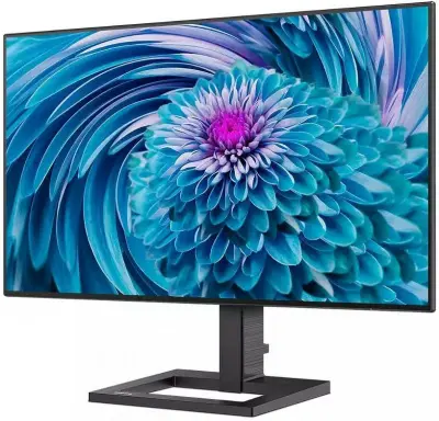 LCD PHILIPS 23.8" 241E2FD черный {IPS LED 1ms 16:9 DVI HDMI матовая 300cd 178гр/178гр 1920x1080 D-Sub}