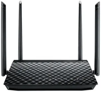 Роутер беспроводной Asus RT-AC57U AC1200 10/100/1000BASE-TX черный