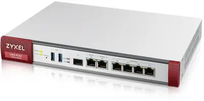 Межсетевой экран Zyxel USG FLEX 200 (USGFLEX200-RU0102F) 10/100/1000BASE-TX/SFP компл.:набор подписок на 1 год AS/AV/CF/IDP серебристый (упак.:1шт)