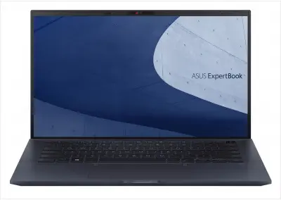 Ноутбук Asus ExpertBook B9 B9400CBA-KC0696X Core i7 1265U 16Gb SSD1Tb Intel Iris Xe graphics 14" IPS FHD (1920x1080) Windows 11 Professional black WiFi BT Cam Bag (90NX04Z1-M00YP0)