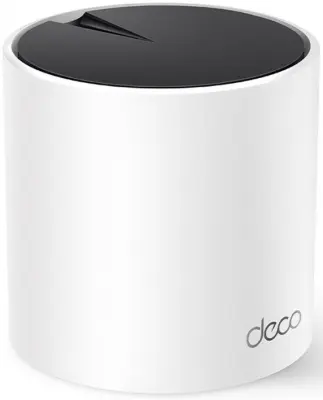 Бесшовный Mesh роутер TP-Link Deco X55 (DECO X55(1-PACK)) AX3000 10/100/1000BASE-TX белый