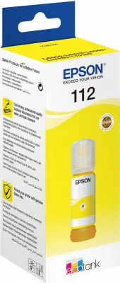 Картридж струйный Epson 112 C13T06C44A желтый (6000стр.) (70мл) для Epson L11160/L15150/L15160/L6490/L6550/M15140