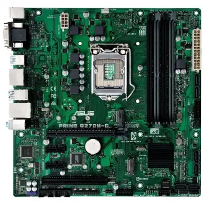 ASUS PRIME Q270M-C RTL {LGA1151, Q270, PCI-E Dsub+DVI+HDMI+DP GbLAN SATA MicroATX 4DDR}