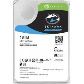 Жесткий диск Seagate SATA-III 18TB ST18000VE002 Surveillance SkyHawkAI 512E (7200rpm) 256Mb 3.5"
