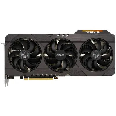Видеокарта Asus PCI-E 4.0 TUF-RTX3070-O8G-V2-GAMING NVIDIA GeForce RTX 3070 8192Mb 256 GDDR6 1815/14000 HDMIx2 DPx3 HDCP Ret