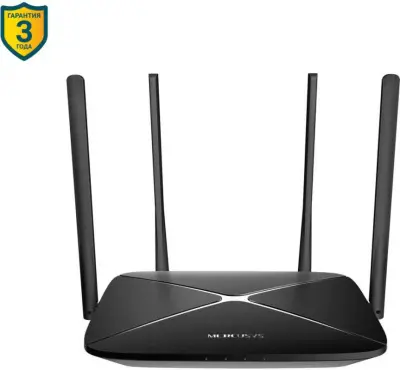 Mercusys AC12G Двухдиапазонный гигабитный Wi-Fi роутер AC1300 ISP PROJ