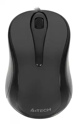Мышь A4Tech V-Track Padless N-360 серый оптическая (1000dpi) USB (3but)