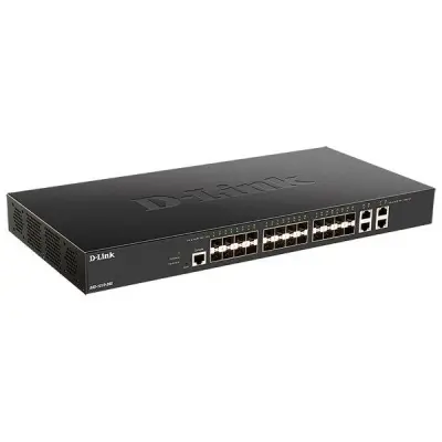 D-Link DXS-1210-28S/A1A PROJ Управляемый L2+ коммутатор с 24 портами 10GBase-X SFP+ и 4 портами 10GBase-T
