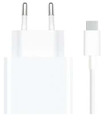 Сетевое зар./устр. Xiaomi 33W Charging Combo (Type-A) EU 33W 3A (PD) USB универсальное белый (BHR6039EU)