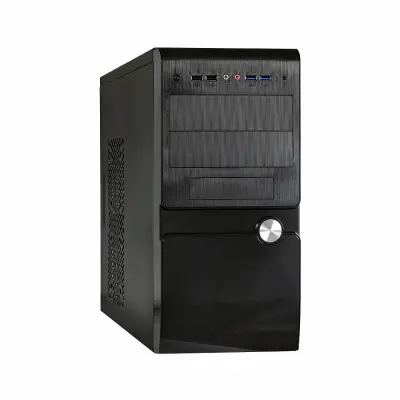 Exegate EX282186RUS Корпус Minitower ExeGate SP-137U Black, mATX  2*USB+2*USB3.0, Audio