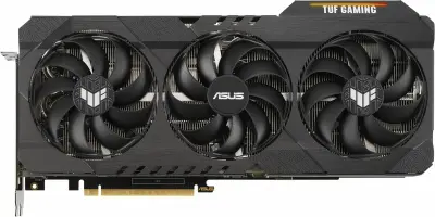 Asus PCI-E 4.0 TUF-RTX3060TI-O8GD6X-GAMING NVIDIA GeForce RTX 3060Ti 8192Mb 256 GDDR6 1755/14000 HDMIx2 DPx3 HDCP Ret