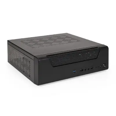 Exegate EX294019RUS Корпус Desktop ExeGate FL-102-TPS300 (mini-ITX, БП TPS300 с вент. 8см, 2*USB + 1*USB3.0, аудио, черный)
