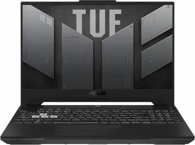 Ноутбук Asus TUF Gaming A15 FA507RM-HN110 Ryzen 7 6800H 16Gb SSD512Gb NVIDIA GeForce RTX 3060 6Gb 15.6" IPS FHD (1920x1080) noOS grey WiFi BT Cam (90NR09C1-M006C0)