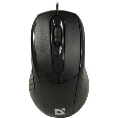 Мышь Defender Standard MB-580 черный оптическая (1000dpi) USB (3but)