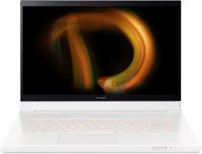 Трансформер Acer ConceptD 7 Ezel CC715-72G-746S Core i7 11800H 32Gb SSD512Gb+512Gb NVIDIA GeForce RTX3080 8Gb 15.6" IPS Touch UHD (3840x2160) Windows 11 Professional 64 white WiFi BT Cam