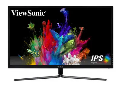 Монитор ViewSonic 32" VX3211-4K-MHD черный VA LED 3ms 16:9 HDMI M/M матовая 3000:1 300cd 178гр/178гр 3840x2160 DisplayPort 6.6кг