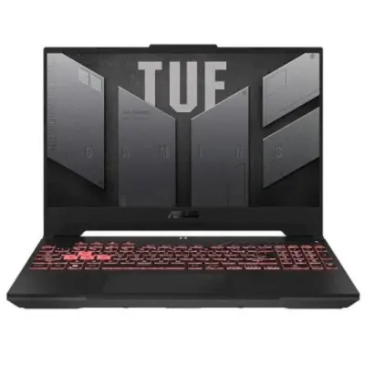 Ноутбук Asus TUF Gaming F15 FX507ZC4-HN143 Core i5 12500H 16Gb SSD512Gb NVIDIA GeForce RTX 3050 4Gb 15.6" IPS FHD (1920x1080) noOS grey WiFi BT Cam (90NR0GW1-M00B40)
