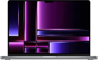 Apple MacBook Pro 16 2023 [MNW83RU/A] Space Grey 16.2" Liquid Retina XDR {(3456x2234) M2 Pro 12C CPU 19C GPU/16GB/512GB SSD} (РФ)