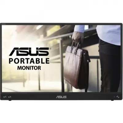 Монитор Asus 15.6" Portable MB16ACV темно-серый IPS LED 16:9 глянцевая 250cd 178гр/178гр 1920x1080 60Hz FHD USB 0.83кг