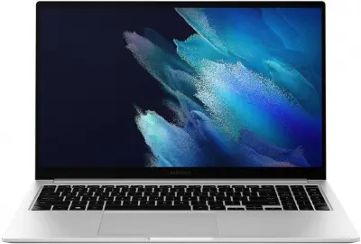 Ноутбук Samsung Galaxy book NP750 Core i5 1135G7 8Gb SSD256Gb Intel Iris Xe graphics 15.6" FHD (1920x1080) Windows 10 Professional Multi Language 64 silver WiFi BT Cam (NP750XDA-KD1US)