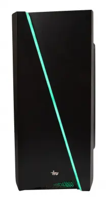 ПК IRU Game 615 MT i5 10400F (2.9) 16Gb 1Tb 7.2k SSD240Gb RTX3060 12Gb Windows 10 Home Single Language 64 GbitEth 700W черный