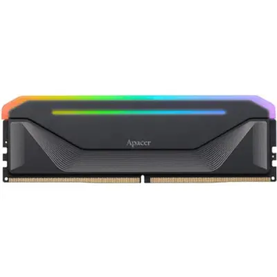 Оперативная память Apacer  DDR5  16GB  6200MHz DIMM NOX RGB Black Gaming Memory CL40 1.35V (Retail) 2048*8  Heat Sink (Retail) 3 years (AH5U16G62C532NBAA-1)